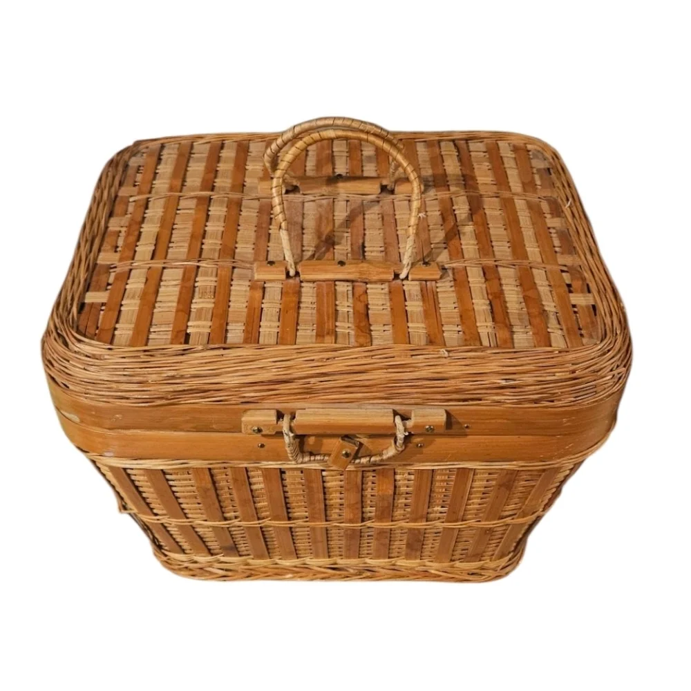 Wicker Picnic Basket